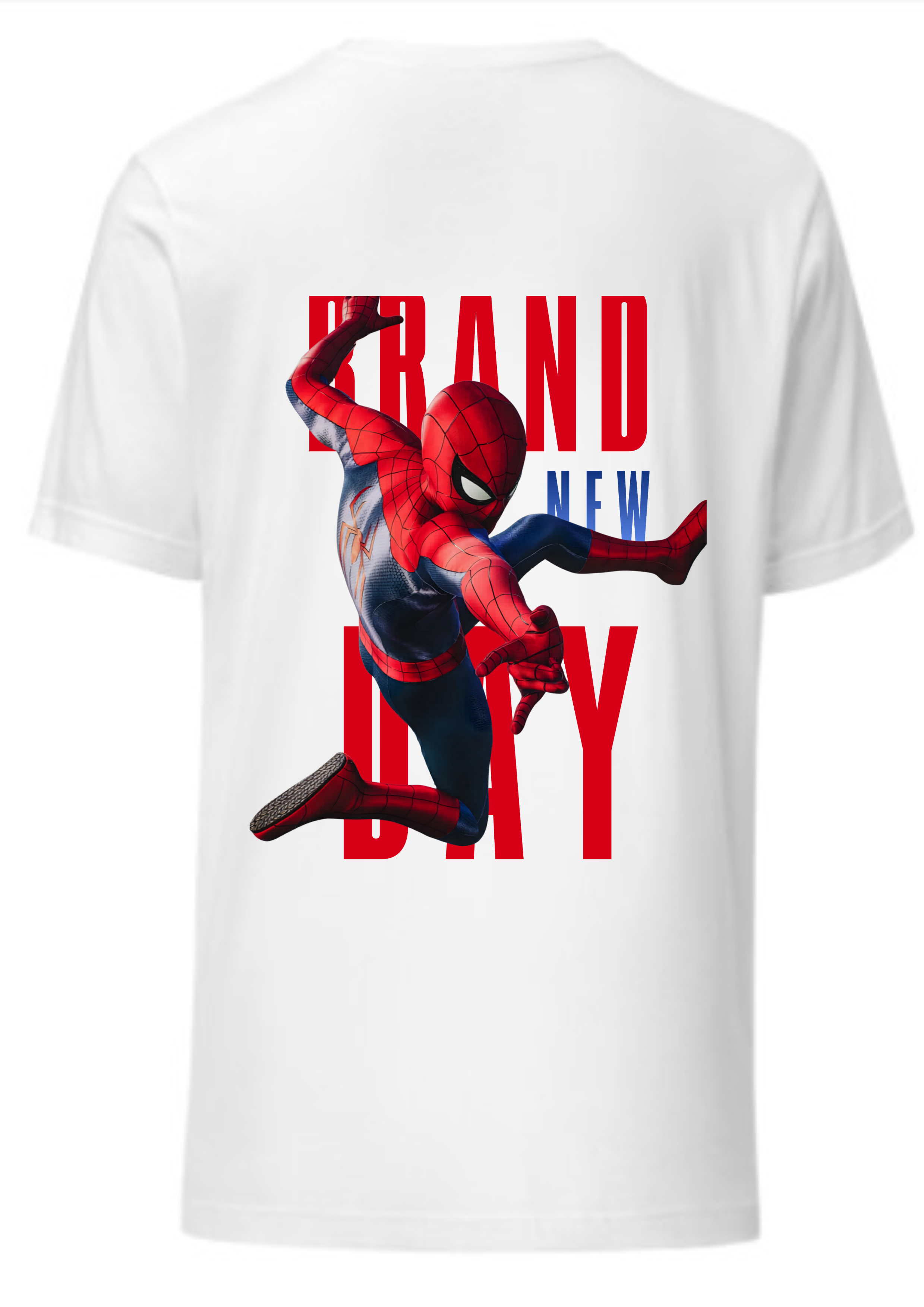 Signature Tee - Brand New Day (White)